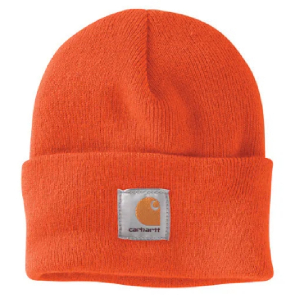 Carhartt Orange Beanie Hat